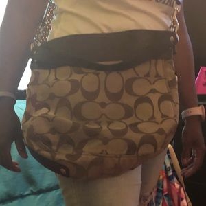 Authentic Large Hobo Coach Bag